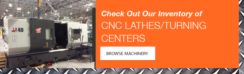 CNC Turning Center Inventory