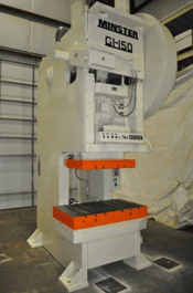 1994 Minster G1-150 Back Geared Punch Press (#4511)