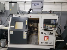 2020 Eurotech Rapido B438-SY2 CNC Turning Center (#4585)