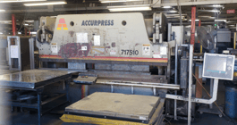 1999 Accurpress 717510 Press Brake (#4639)