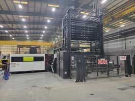 2021 Mazak Optiplex 3015 Fiber III 10KW Laser Cutting Cell (#4668)