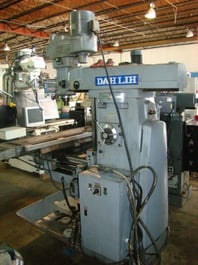 1988 Dahlih GH2200 Horizontal and Vertical Milling Machine (#4718)