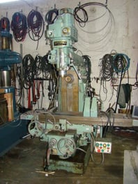 1981 Supermax YC-2GS Horizontal and Vertical Milling Machine (#4719)