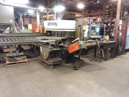 2010 Whitney 3400-XP Punch / Plasma Combination Machine (#4938)