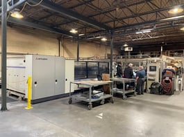 2003 Mitsubishi 3718 LVP Laser Cutting System (#4946)