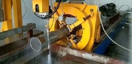 IWM WPC0403A5 Water Jet Pipe Cutting Machine (#3705)