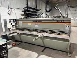 2003 Accurshear 613510 Hydraulic Power Squaring Shear (#5704)