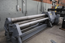 Bertsch #8 Hydraulic 4-Roll Plate Roll (#5716)