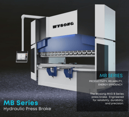 New Wysong MB350-145 Hydraulic Press Brake (#5783)