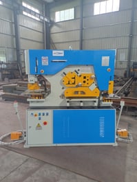 New Ficom H-90 Hydraulic Ironworker (#5891)