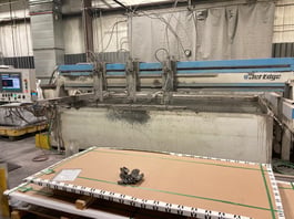 Jet Edge Mid-Rail X-3 Waterjet Cutting System (#5925)