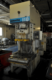 2000 Komatsu OBS 110 2L-VS-3 Gap Frame Press (#5968)