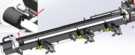 New Glorystar NS-55FG-18.5-18.5 Pipe Laser Cutting System (#6083)