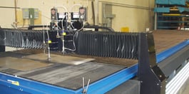 2008 Calypso 10’ X 20’ LWA Waterjet Cutting System (#4331)