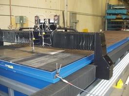 2008 Calypso 10’ X 20’ LWA Waterjet Cutting System (#4331)