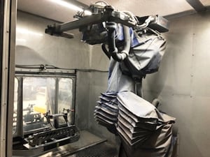 Robot Configured for Waterjet Cutting