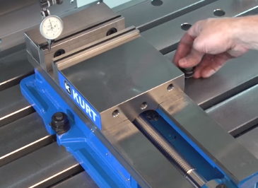 Slide the other bolt in the slot and snug down
