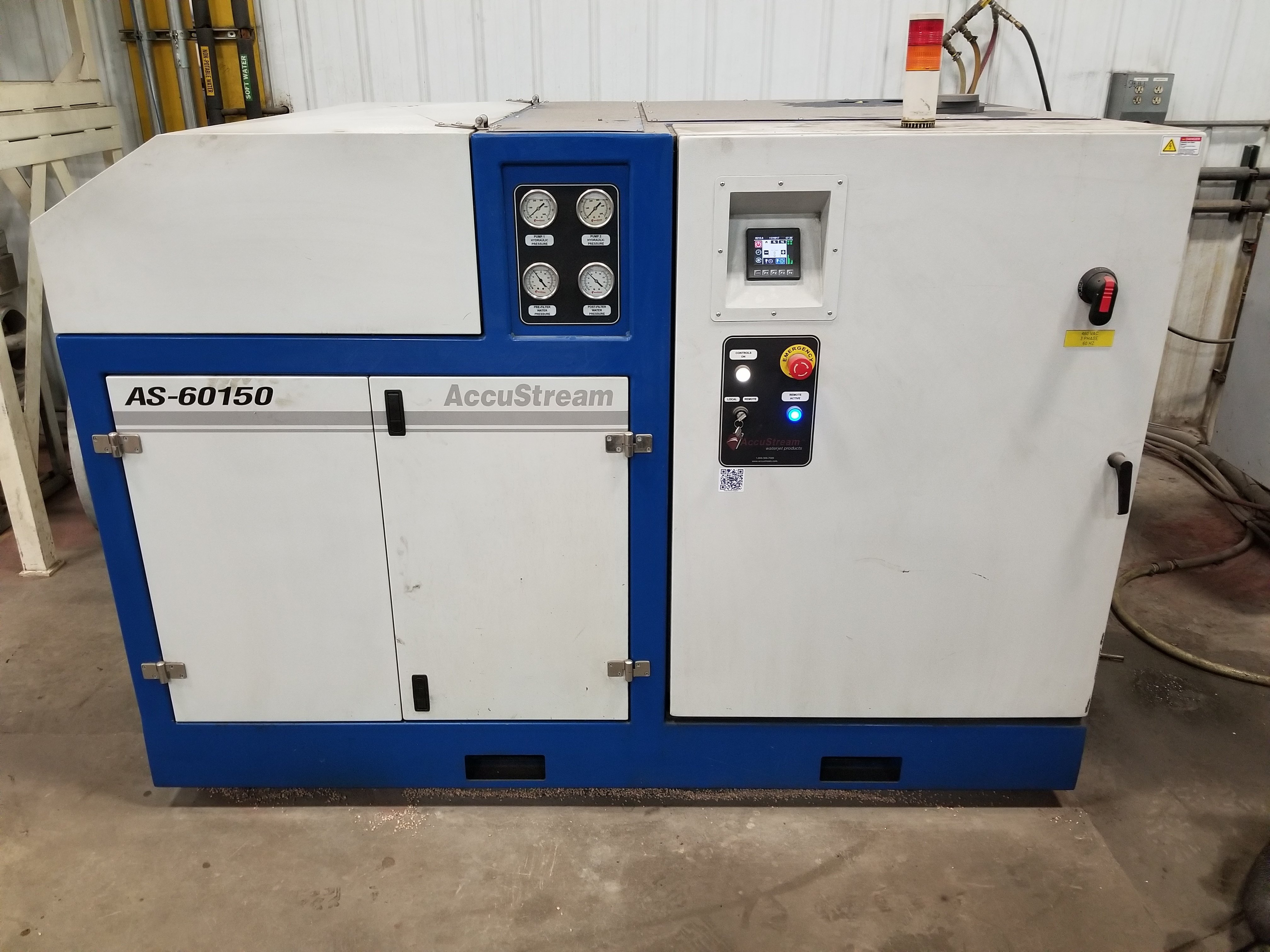 2013 Wardjet R-2014 5-Axis 14’ X 20’ Waterjet System (#1918)