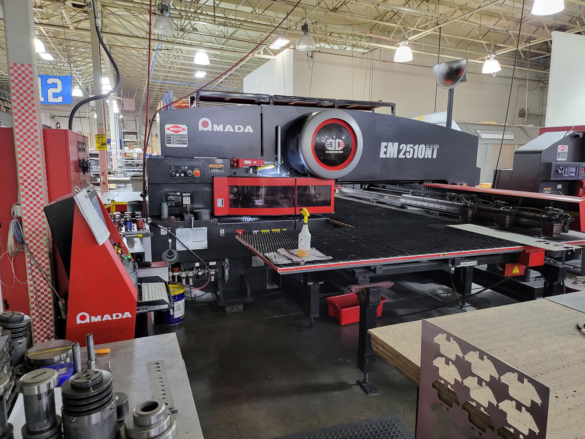 2013 Amada EM-2510-NT Turret Punch Press (#4822)
