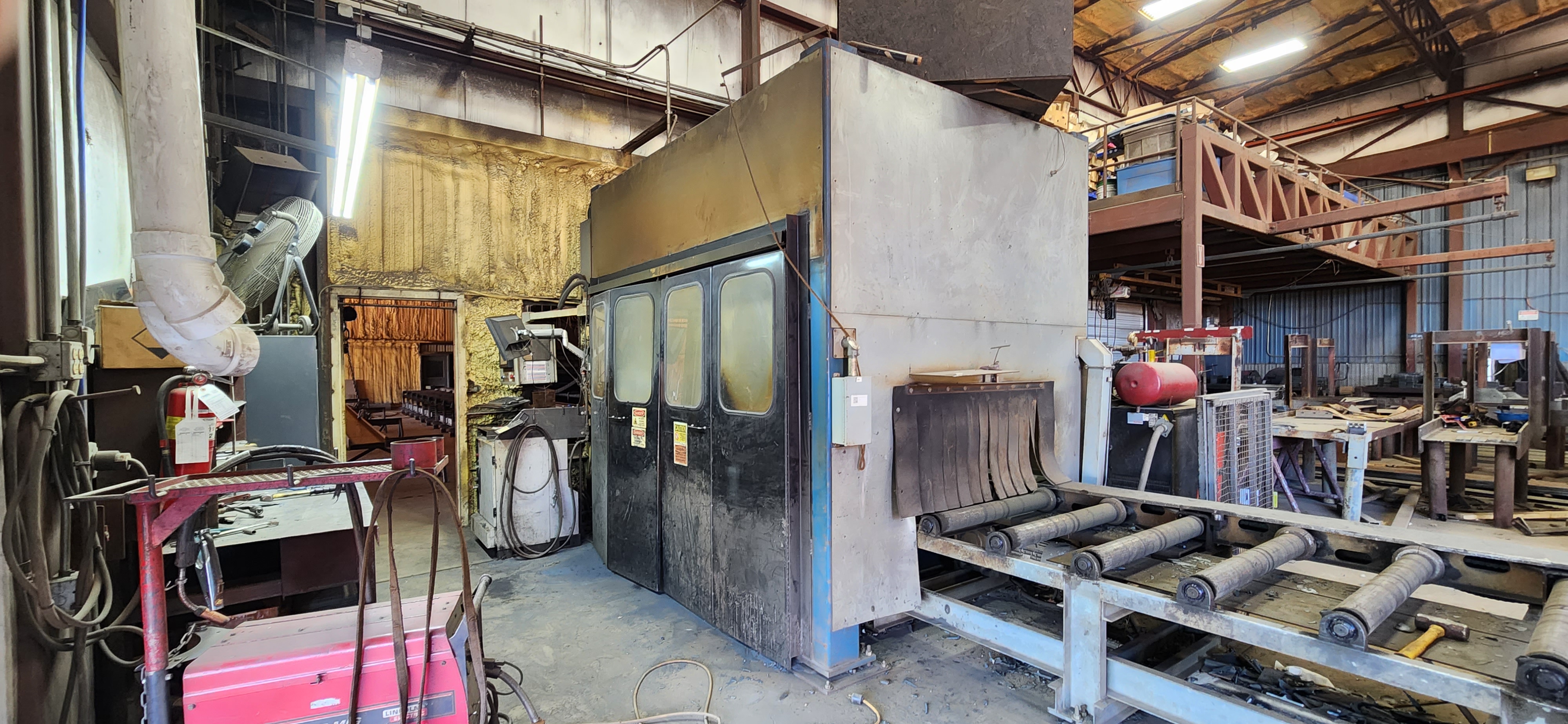 2007 Lincoln Electric Python X Plasma Beam Coping System (#4893)