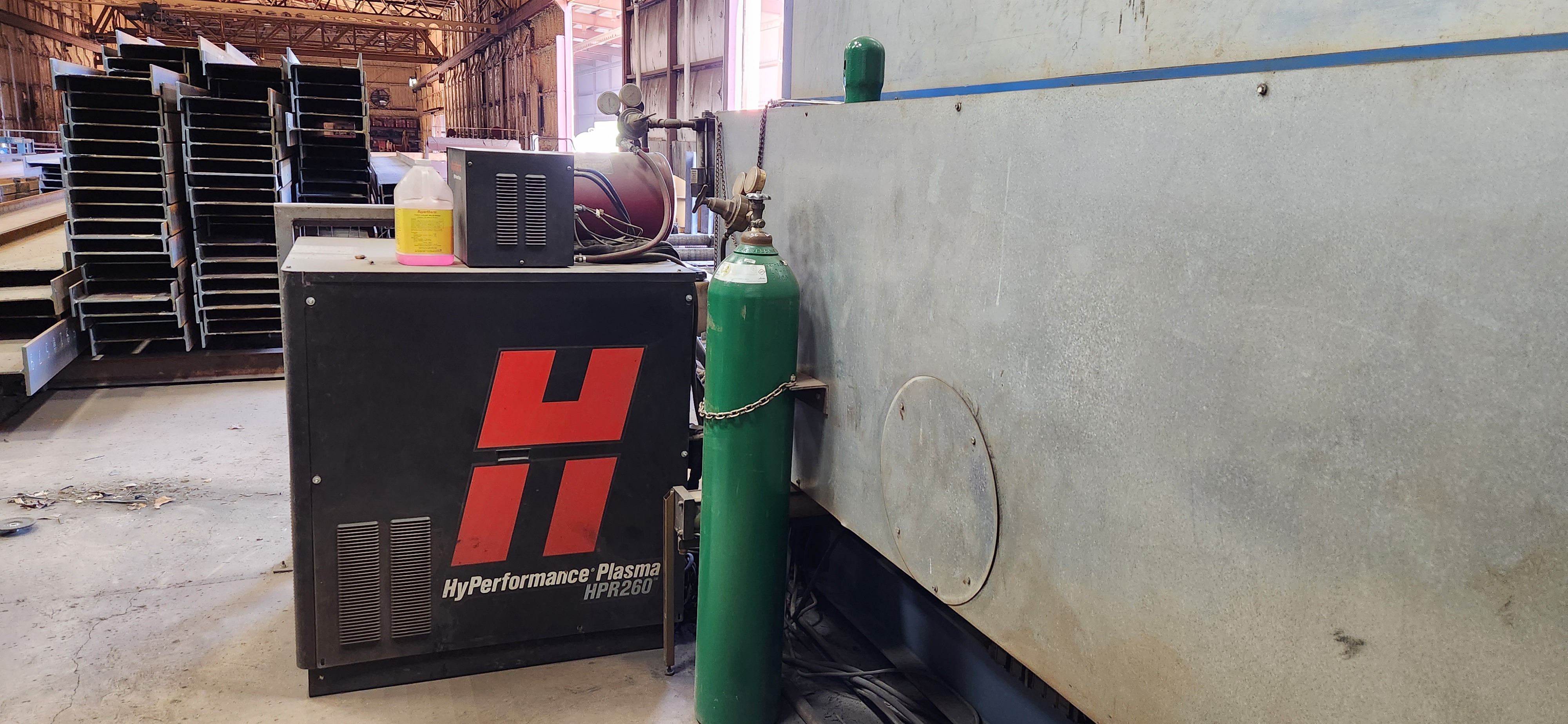 2007 Lincoln Electric Python X Plasma Beam Coping System (#4893)