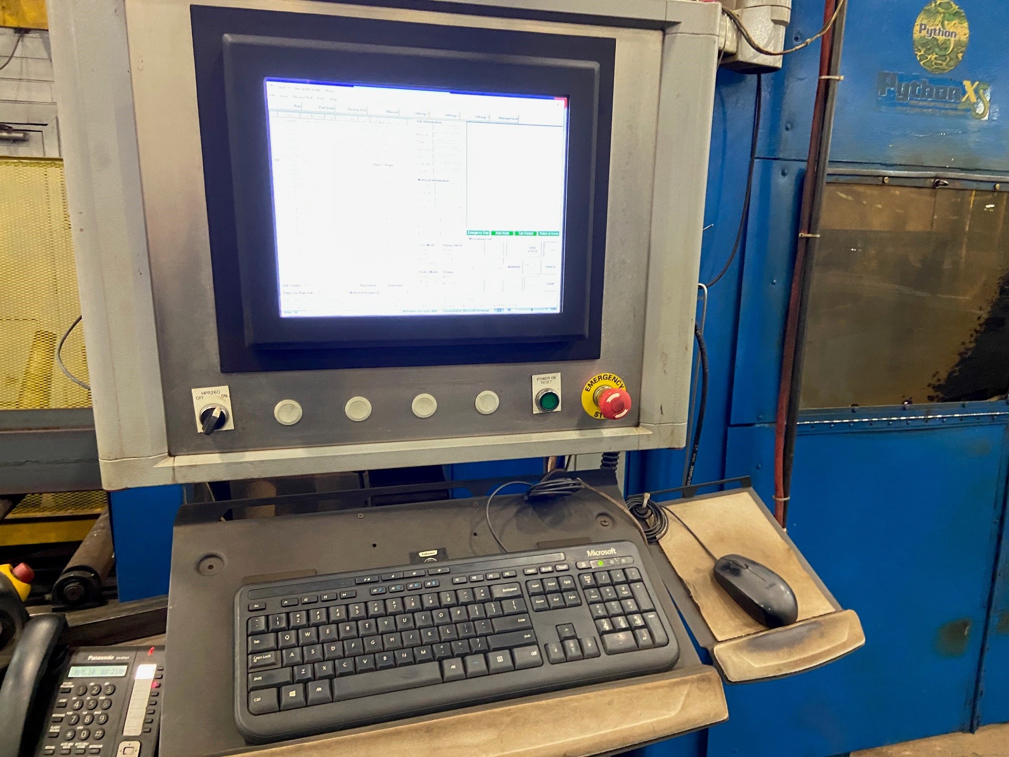 2007 Lincoln Electric Python X Beam Coping System (#4948)