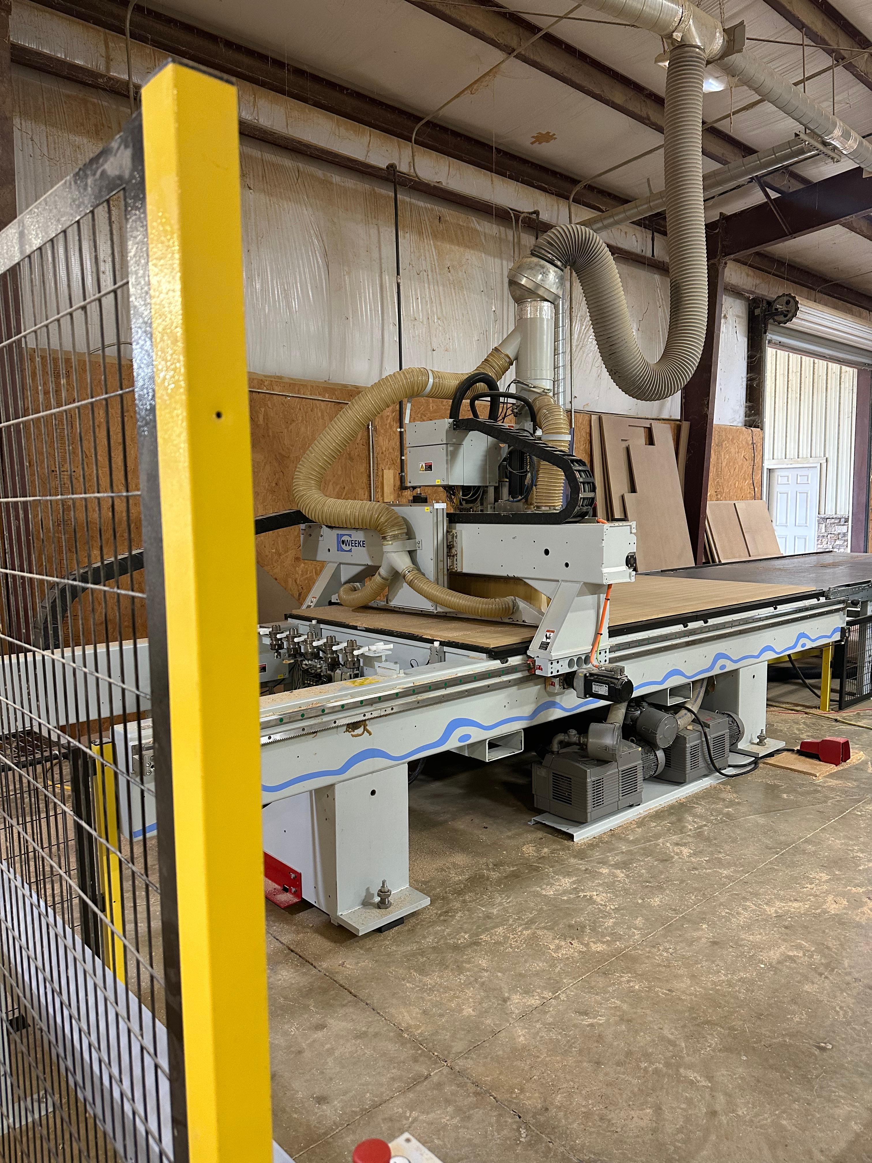 2014 Weeke Optimat BHP008 Vantech510 Router (#5014)