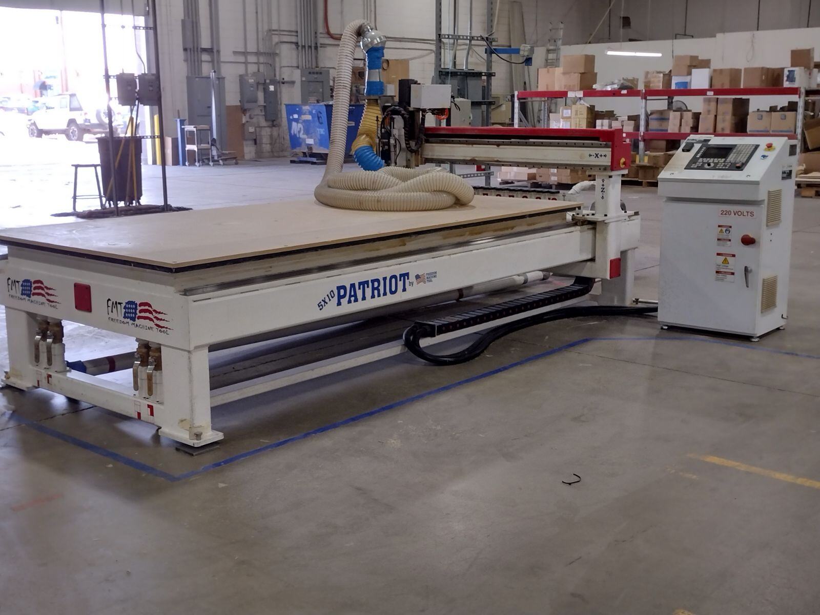 2013 Freedom Machine Tool Patriot 5X10 CNC Router (#5282)