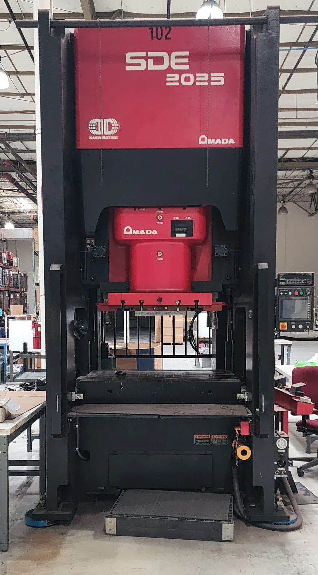 2008 Amada SDE-2025 4-Post Servo Electric Press (#5304)