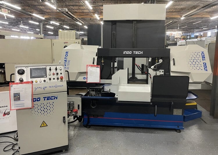 New Indotech Aviator DC18NC Dual Column Horizontal Bandsaw (#5336)