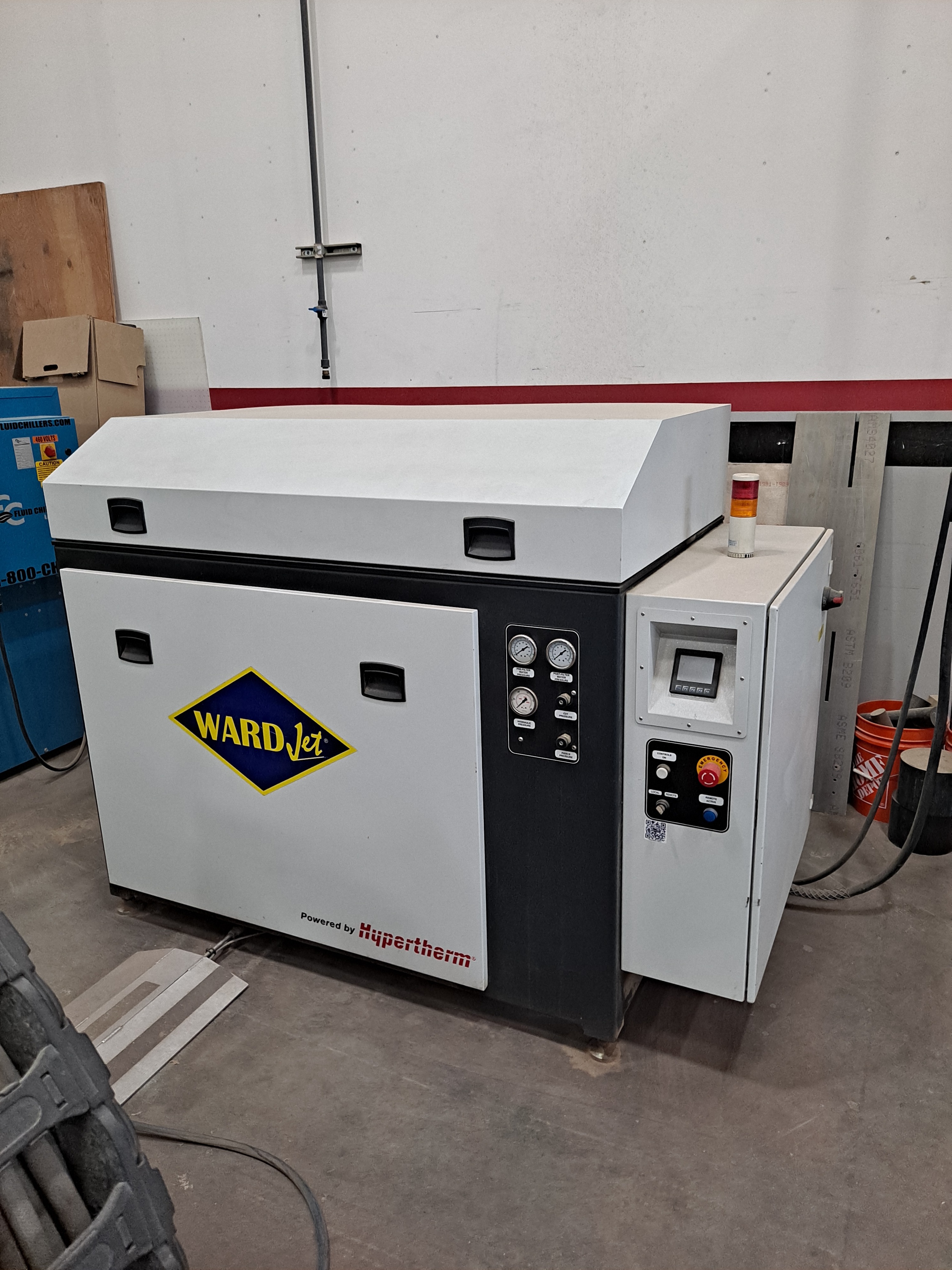 2007 Wardjet ZXL-2043 Waterjet Cutting System (#5339)
